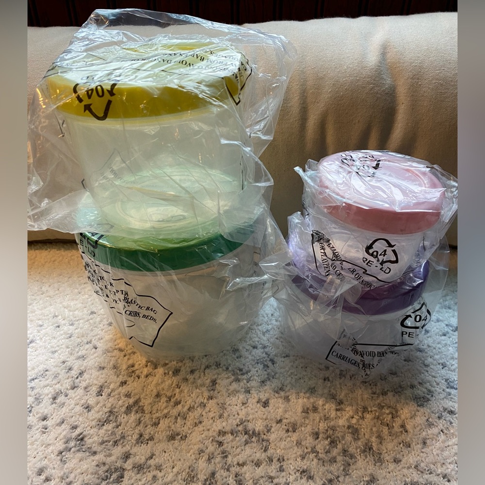 Vibrant Lid Storage Container Set